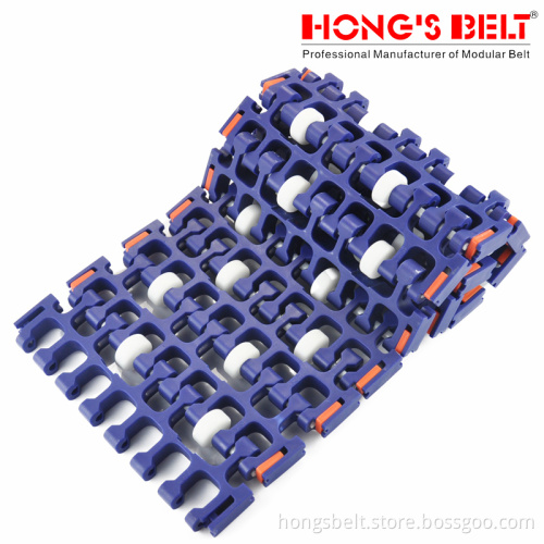 Modular Conveyor Belt with Turning and Multi-Speed